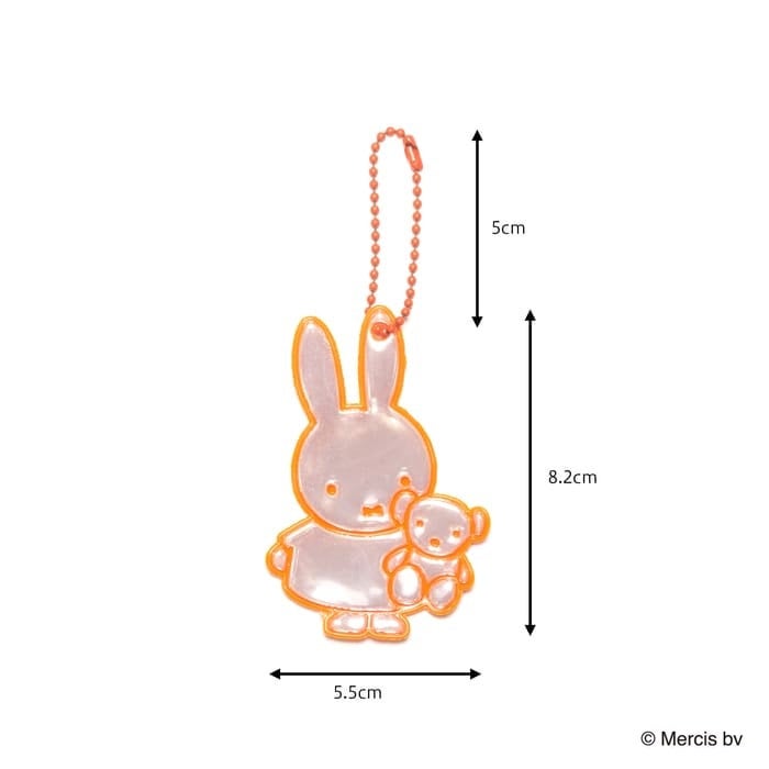 Glimmis（グリミス） / リフレクター ミッフィー くまちゃん オレンジ