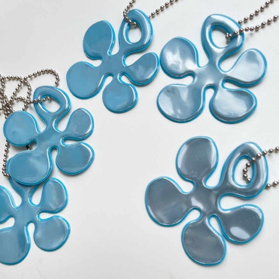 Glimmis（グリミス） / リフレクター フラワー ターコイズ / ミドル