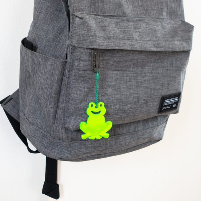 Glimmis（グリミス） / リフレクター かえる グリーン | Glimmis