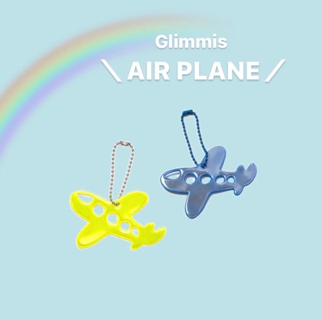Glimmis（グリミス） / リフレクター エアプレイン イエロー