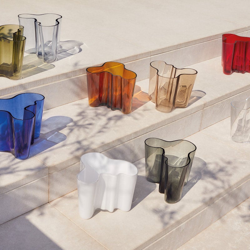 イッタラ アアルトベース 95mm リオブラウン 【公式通販】