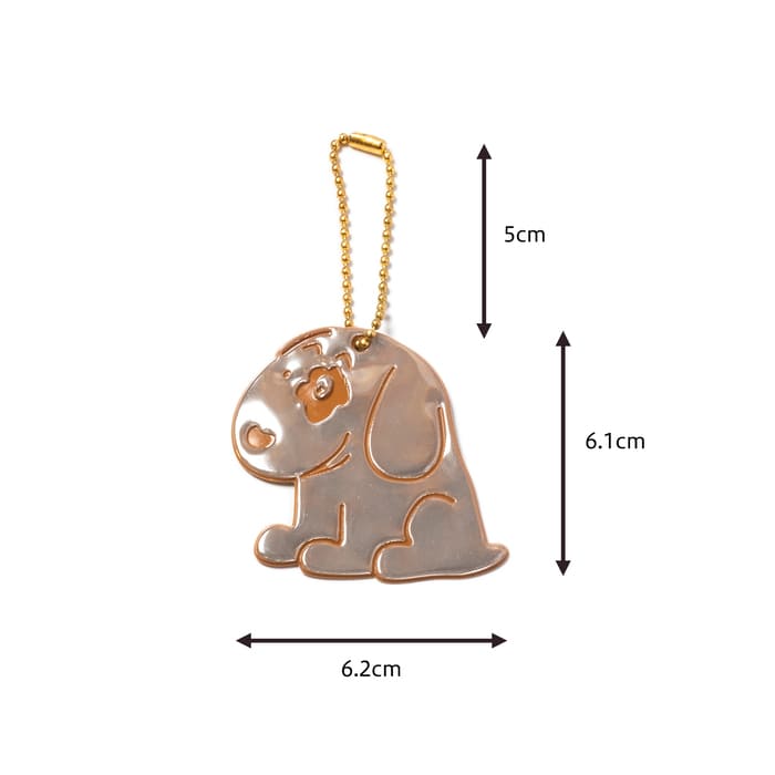 Glimmis（グリミス） / リフレクター いぬ ゴールド | Glimmis