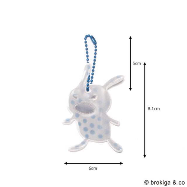 Glimmis（グリミス） / リフレクター ブロキガ 水玉うさぎ | Glimmis