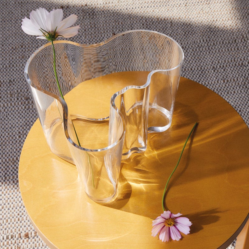iittala Aalto/イッタラ アアルト/ベース/クリア/95mm | Söpö Museo